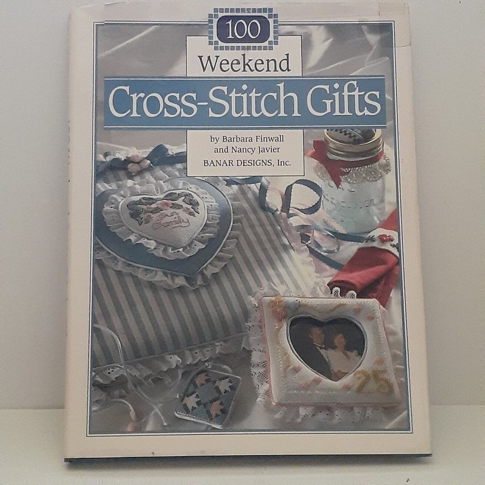 100 Weekend Cross Stitch Gifts Pattern Book Cottagecore Designs Holidays Simple